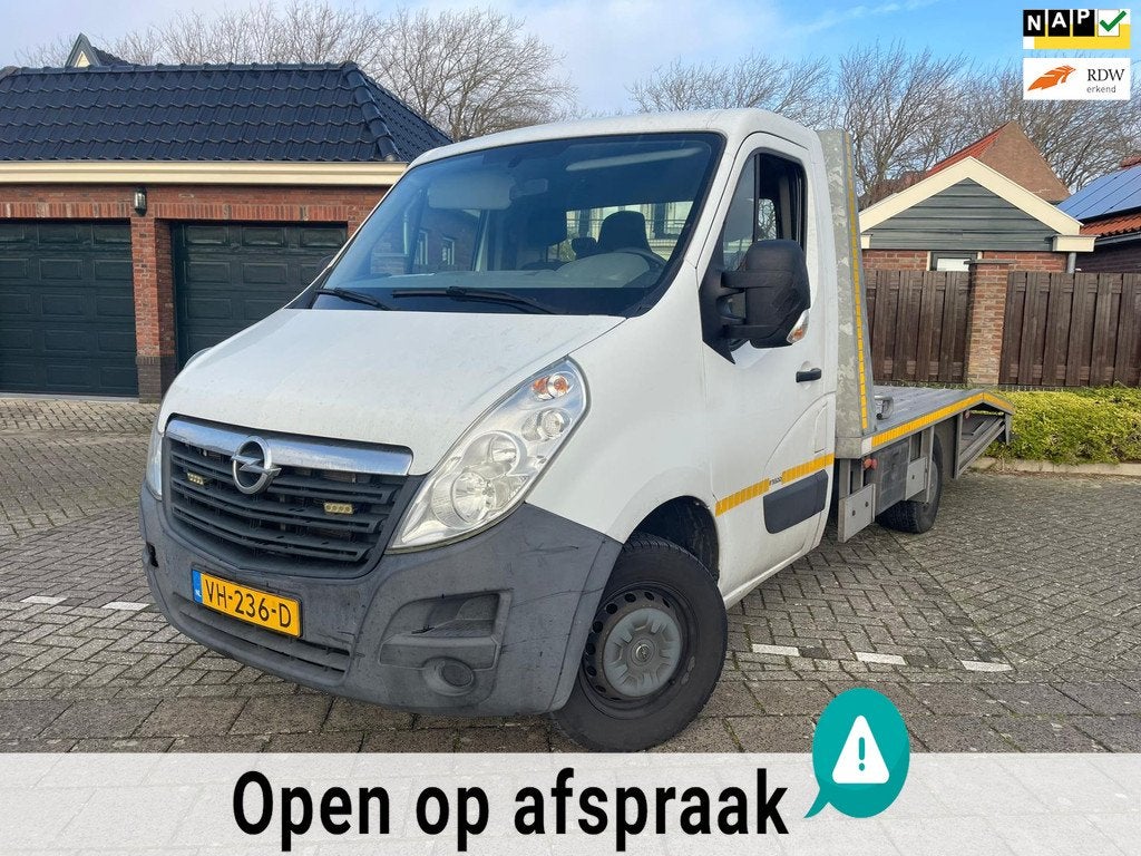 Opel Movano 2.3 CDTI L2 EL 150PK OPRIJWAGEN AUTO AMBULANCE !, Auto's, Euro 5, Gebruikt, 4 cilinders, 150 pk