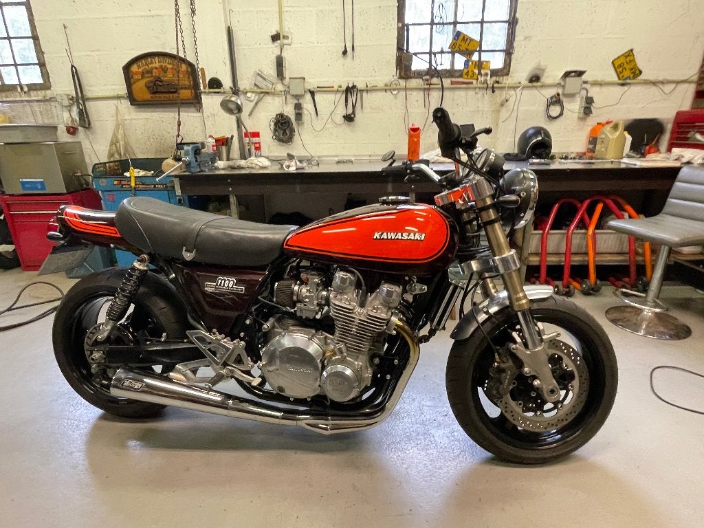 Kawasaki Z 1000 restomod, Occasion, 4 cilinders, Meer dan 35 kW, Handgeschakeld