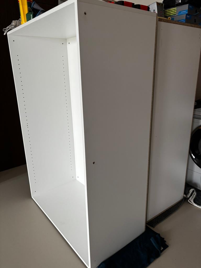 2 Inbouw kastdelen 1.43 hoog 50 diep, Ophalen, 50 tot 100 cm, Zo goed als nieuw, Minder dan 100 cm