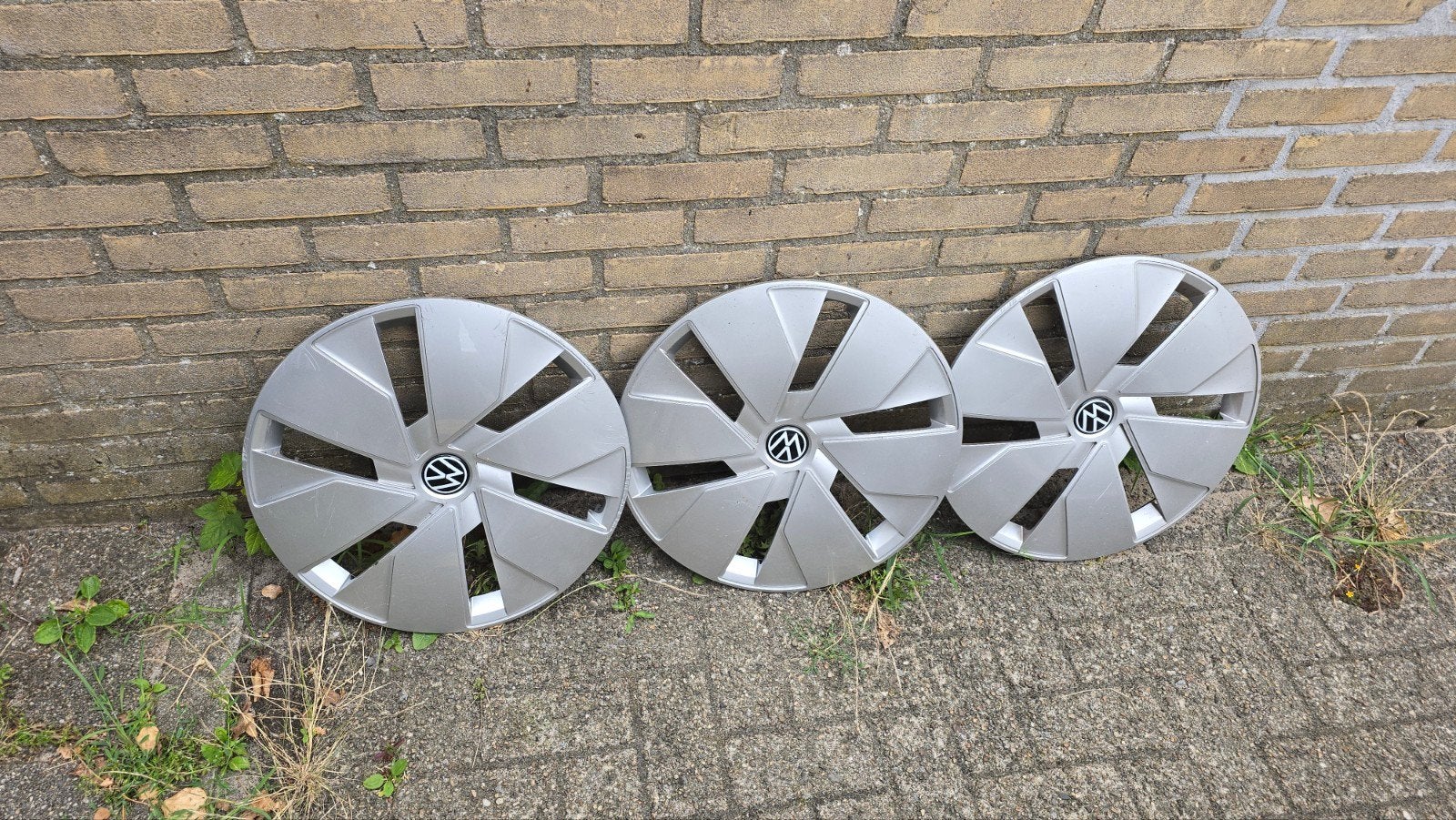 VW ID.3, 18" wieldoppen 3 stuks origineel, Ophalen