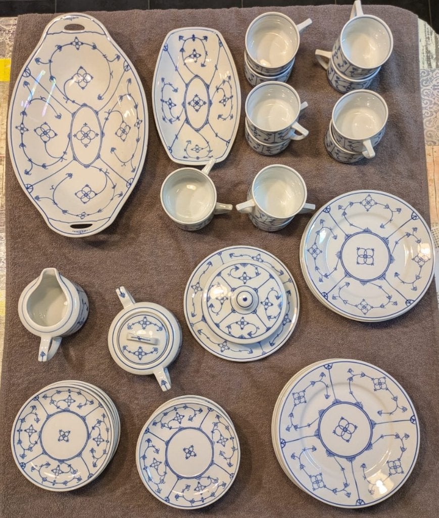 Jäger Eisenberg servies, Ophalen