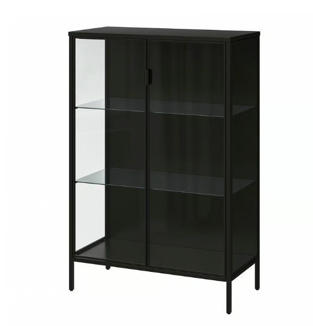 Vitrinekast Rudsta, Huis en Inrichting, Ophalen, Met deur(en), 100 tot 150 cm, 50 tot 100 cm