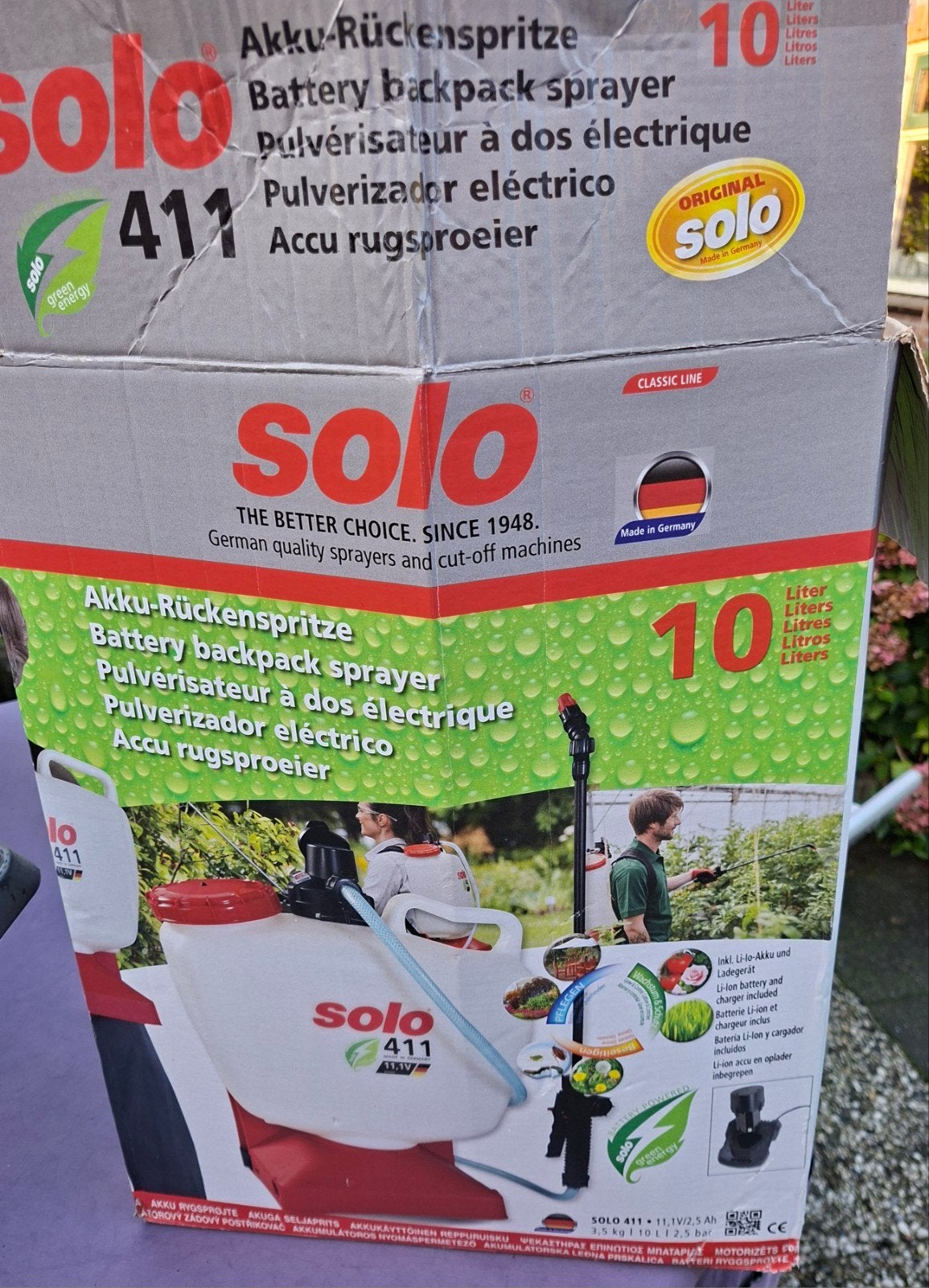 accu Rugspuiter, Ophalen, Zo goed als nieuw