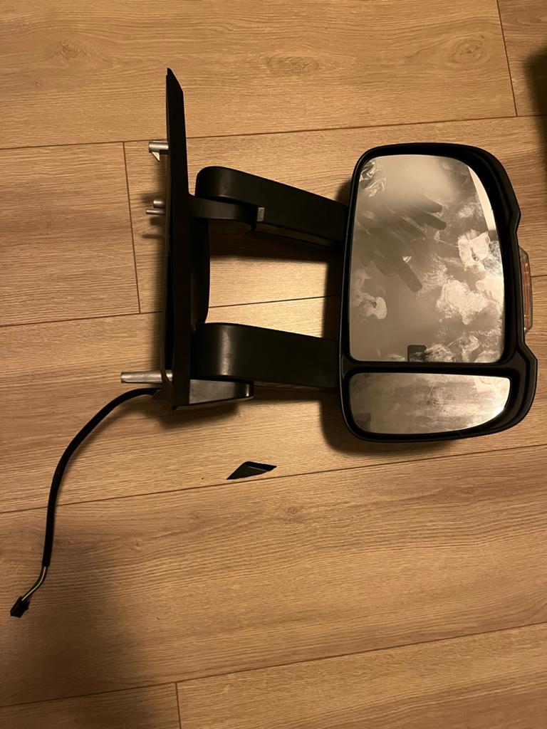 2 auto spiegels voor onderdelen - beschadigd, Auto-onderdelen, Spiegels, Universele onderdelen, Gebruikt, Ophalen