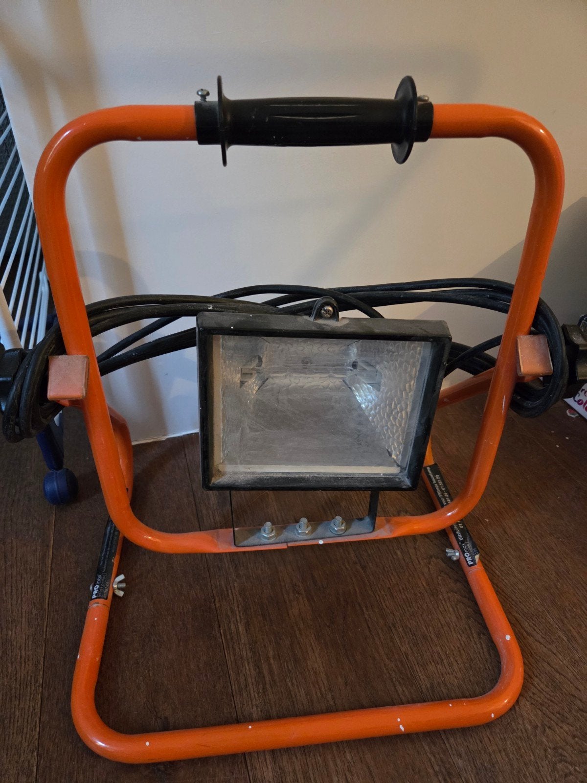 Promax professional bouwlamp, Ophalen, Gebruikt