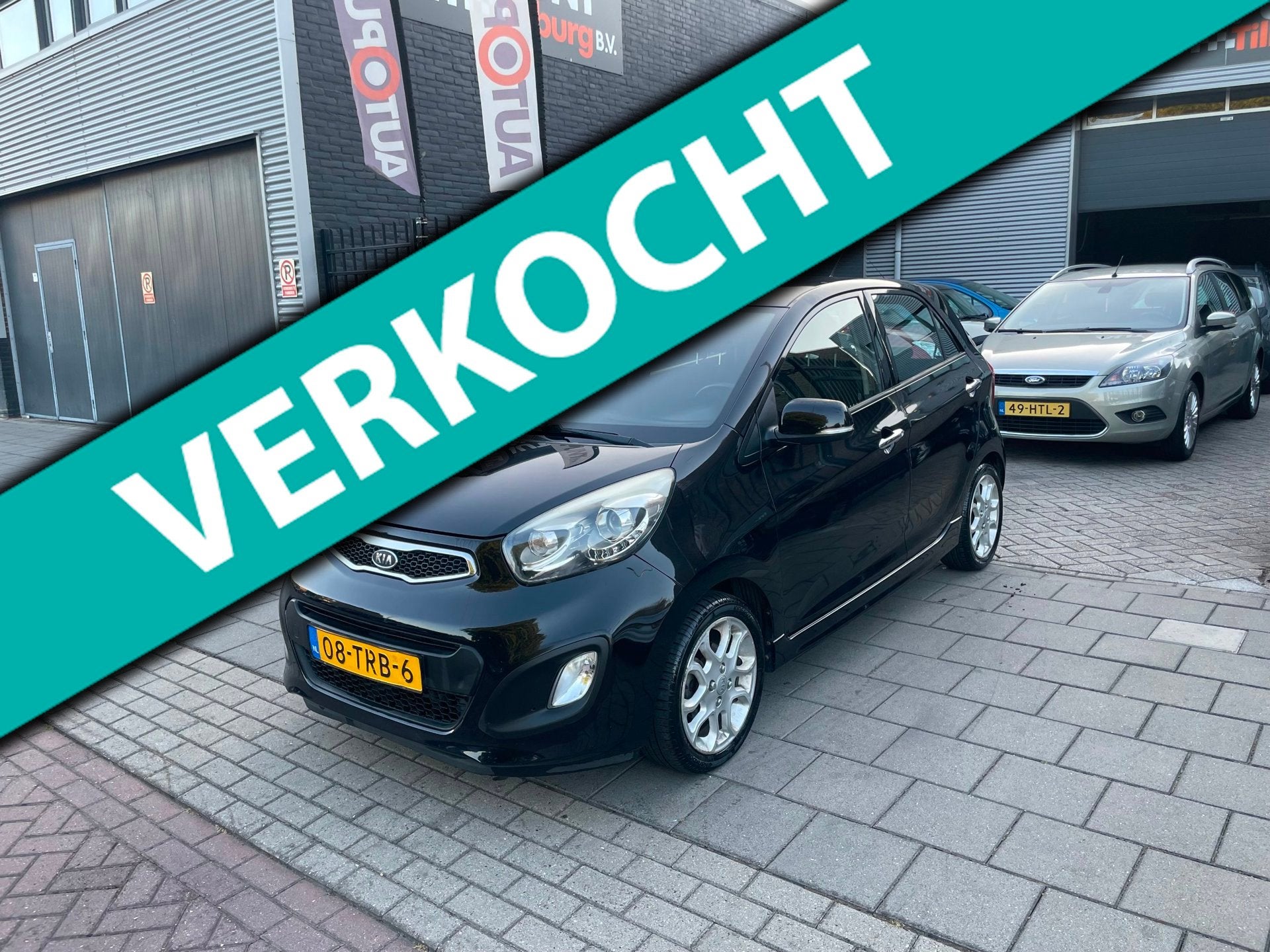 Kia Picanto 1.0 CVVT Super Pack Sport Keyles Airco NAP APK, Auto's, Voorwielaandrijving, Euro 5, 400 kg, Zwart