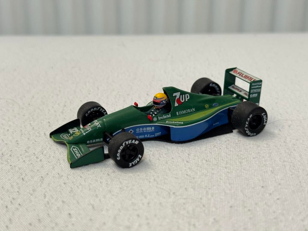 1:43 F1 Jordan Ford 191 1991, Ophalen of Verzenden, Zo goed als nieuw, Auto