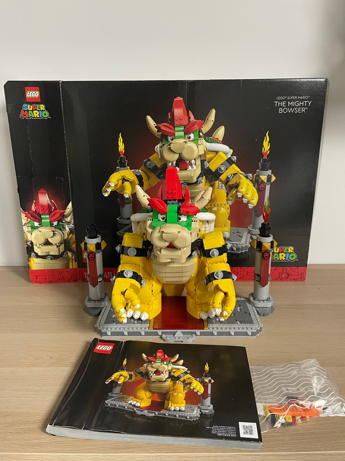 LEGO Super Mario De Machtige Bowser 71411, Ophalen, Zo goed als nieuw