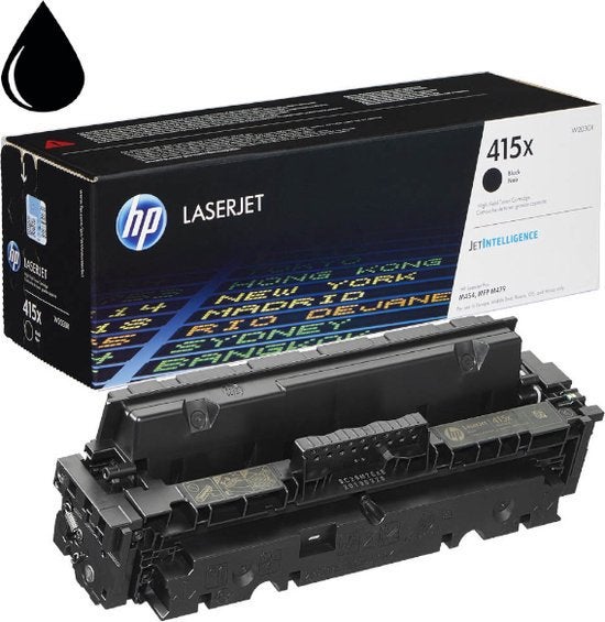 HP 415X Toner - Zwart, Ophalen of Verzenden, Nieuw, Toner, HP