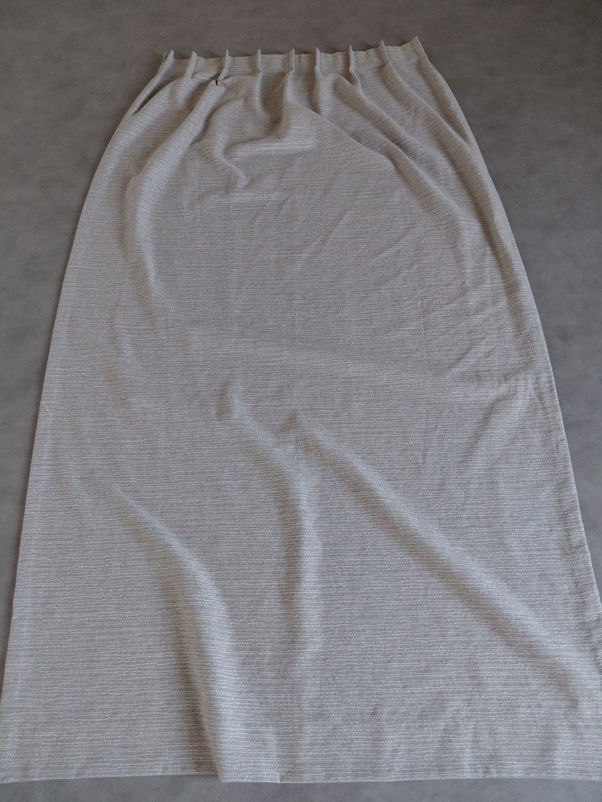 Gordijn 80x240 cm - Lichtdoorlatend, Gebruikt, Overige merken, Met haken, Ophalen of Verzenden