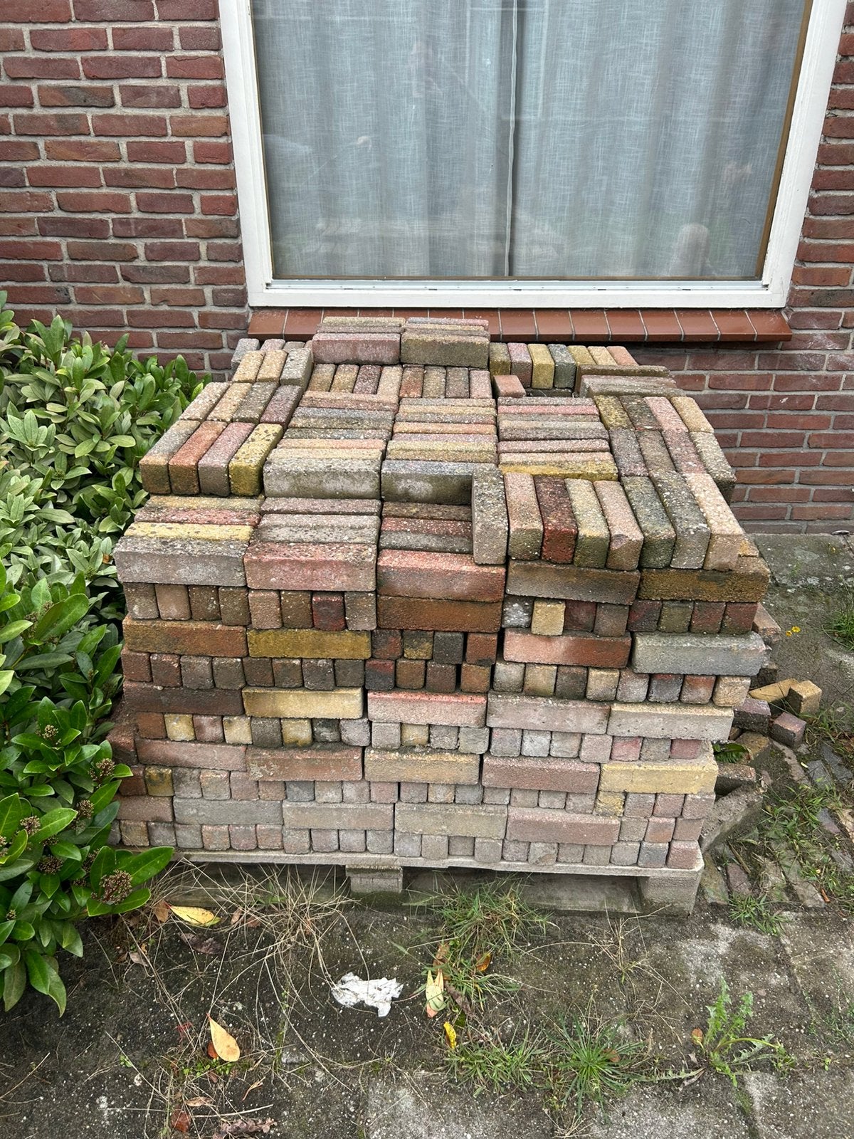 Gratis straatstenen, Ophalen, Gebruikt, Klinkers, 10 m² of meer