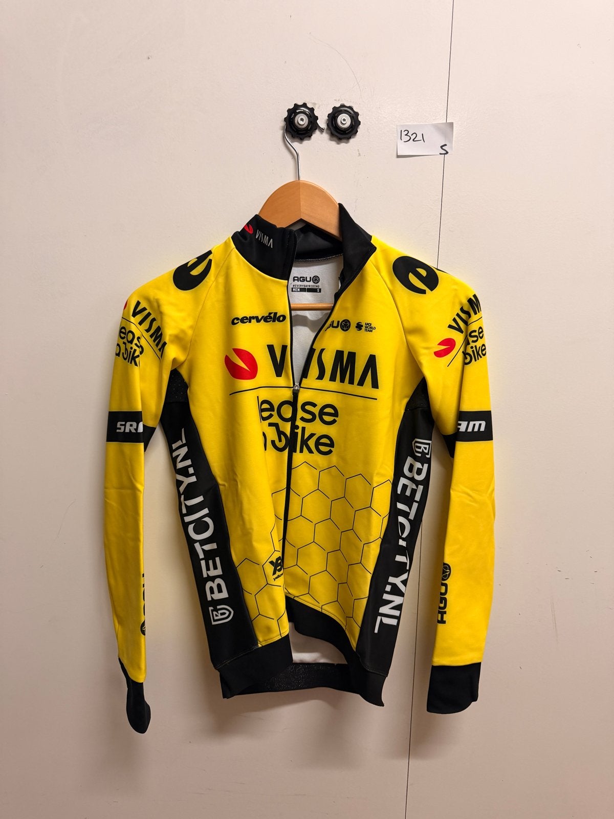 AGU Jumbo Visma Wielershirt Lange Mouwen Maat S Nieuw, S, Heren, Nieuw, Ophalen of Verzenden