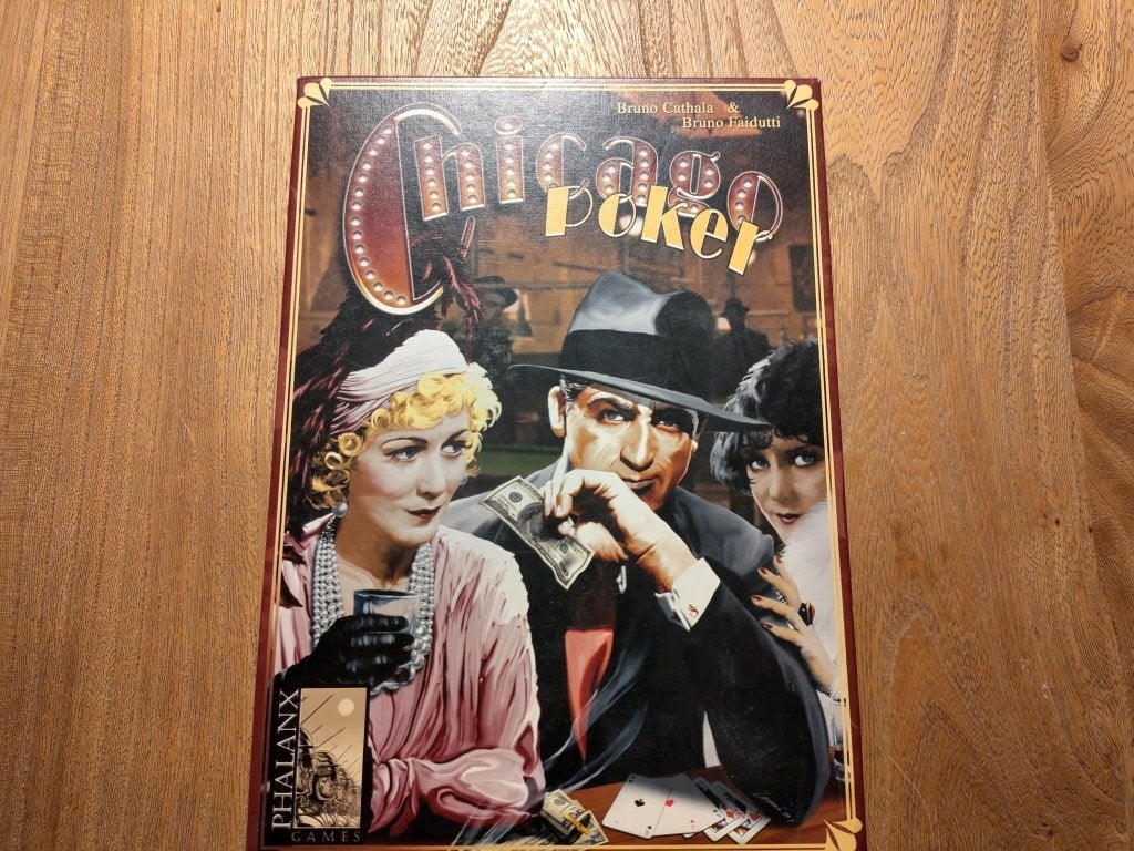 Chicago Poker (Phalanx Games), Een of twee spelers, Ophalen of Verzenden, Gebruikt, Phalanx Games