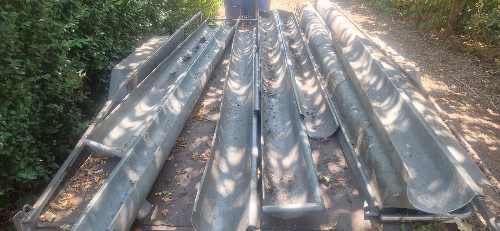 ZInken goten, Ophalen, Gebruikt, Overige typen, 15 m² of meer