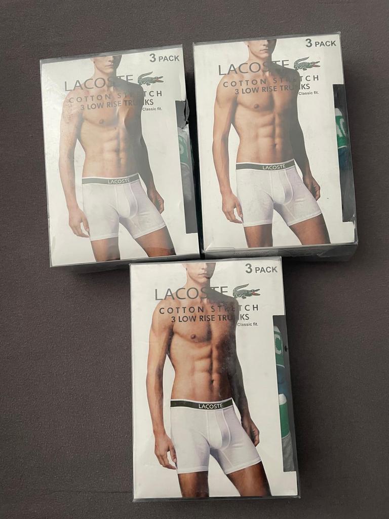 Te koop Lacoste onderbroeken maat M, Kleding | Heren, Ondergoed, Ophalen, Overige kleuren, Boxer