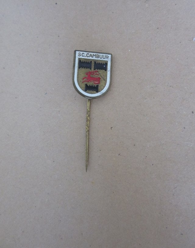 SC Cambuur speldje, Verzenden, Zo goed als nieuw, Overige binnenlandse clubs, Poster, Plaatje of Sticker