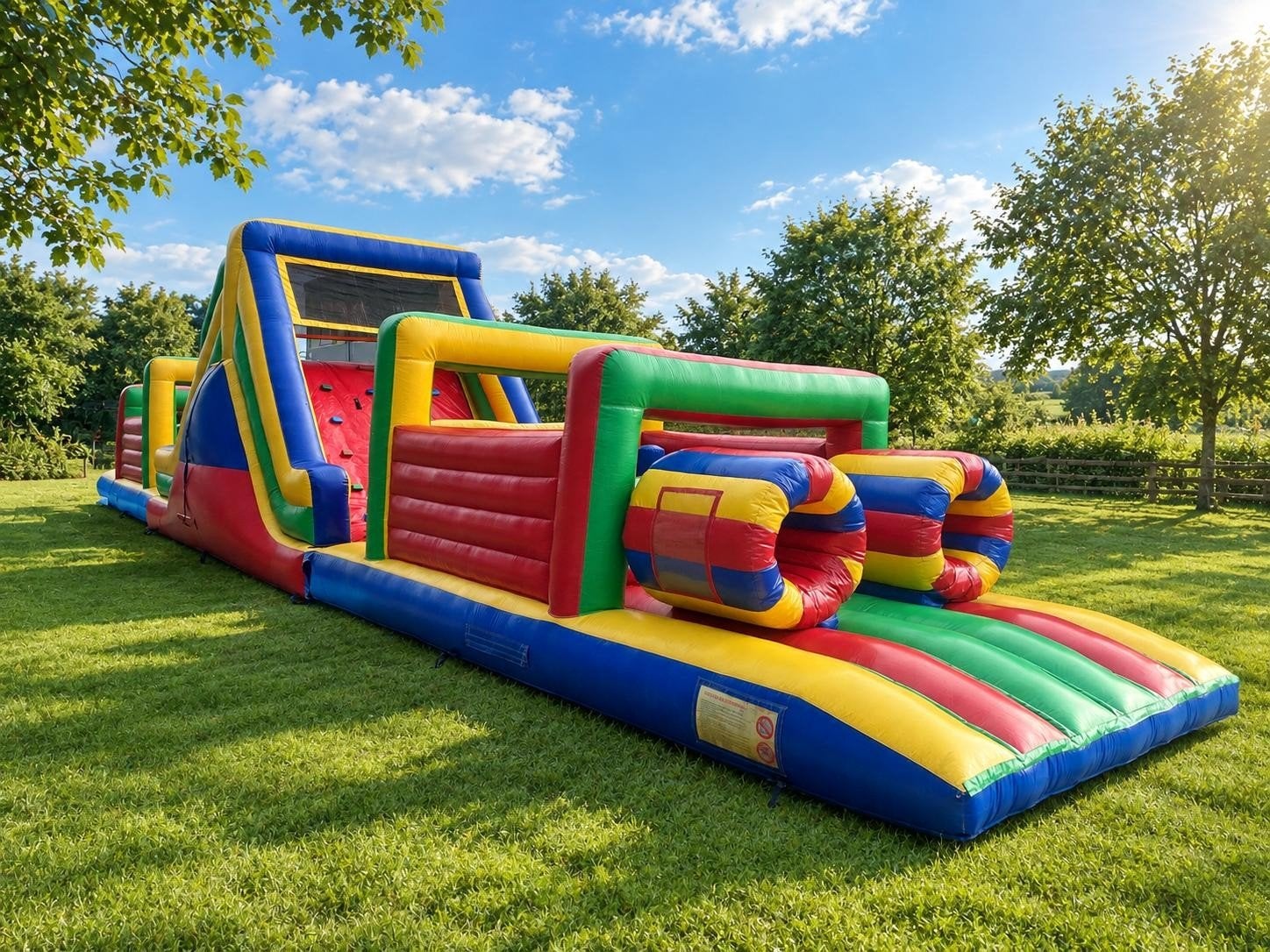 Stormbaan 21M te koop inclusief certificaat (springkussen), Ophalen, Overige