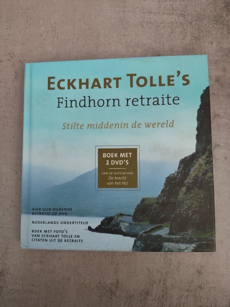 Nieuw! Eckhart Tolle's Findhorn Retraite Stilte middenin, Ophalen of Verzenden, Nieuw, Overige onderwerpen, Overige typen