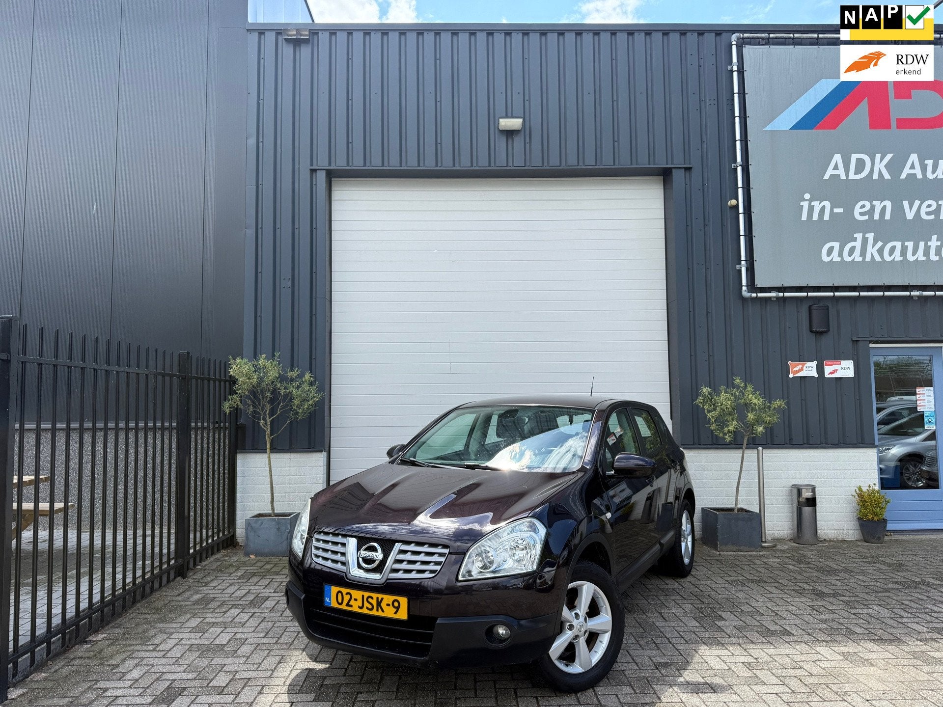 Nissan Qashqai 1.6 Acenta CLIMA/TREKHAAK/CRUISE/PDC/NIEUWE A, Auto's, Voorwielaandrijving, 1272 kg, Gebruikt, Zwart