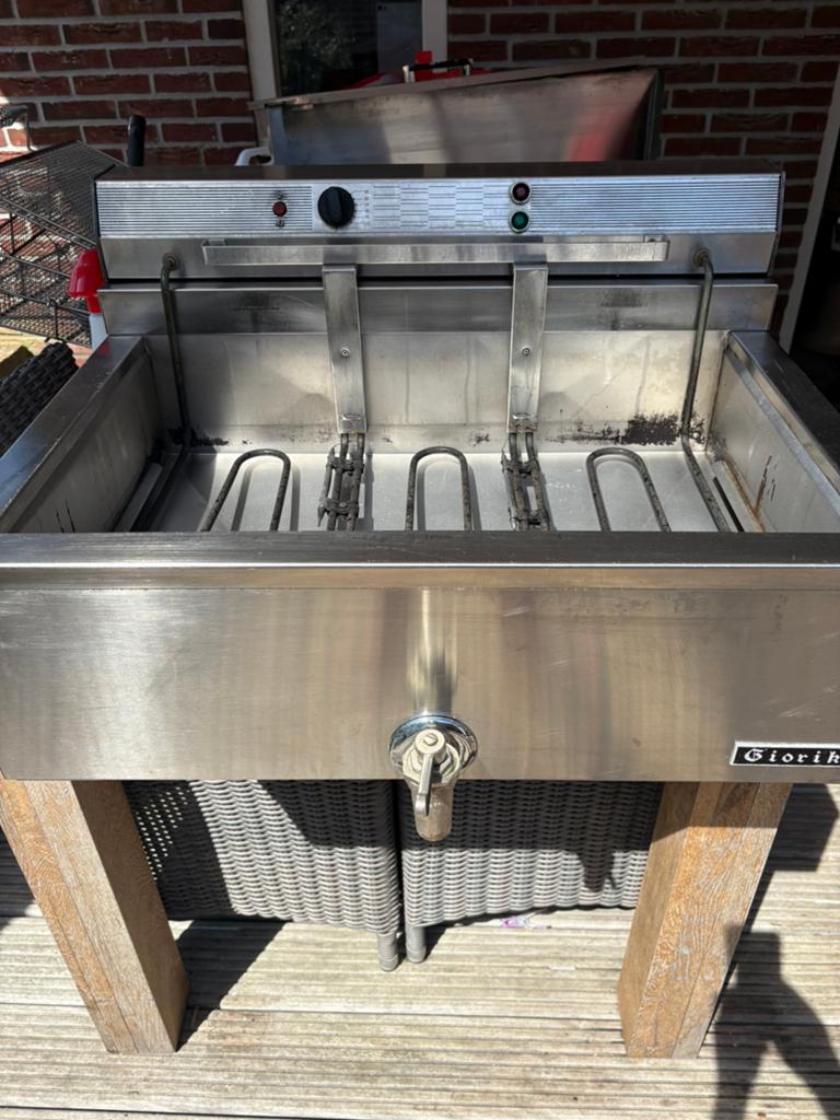 Giorik fp18s16 amp oliebollen, frituur friteuse vis bakker, Overige typen, Ophalen of Verzenden, Gebruikt