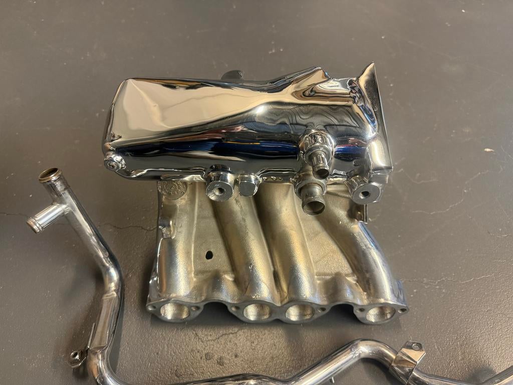 Chromen onderdelen Golf 1 - 2 G60. Inlaat, brandstoffilter, Ophalen of Verzenden, Gebruikt, Volkswagen