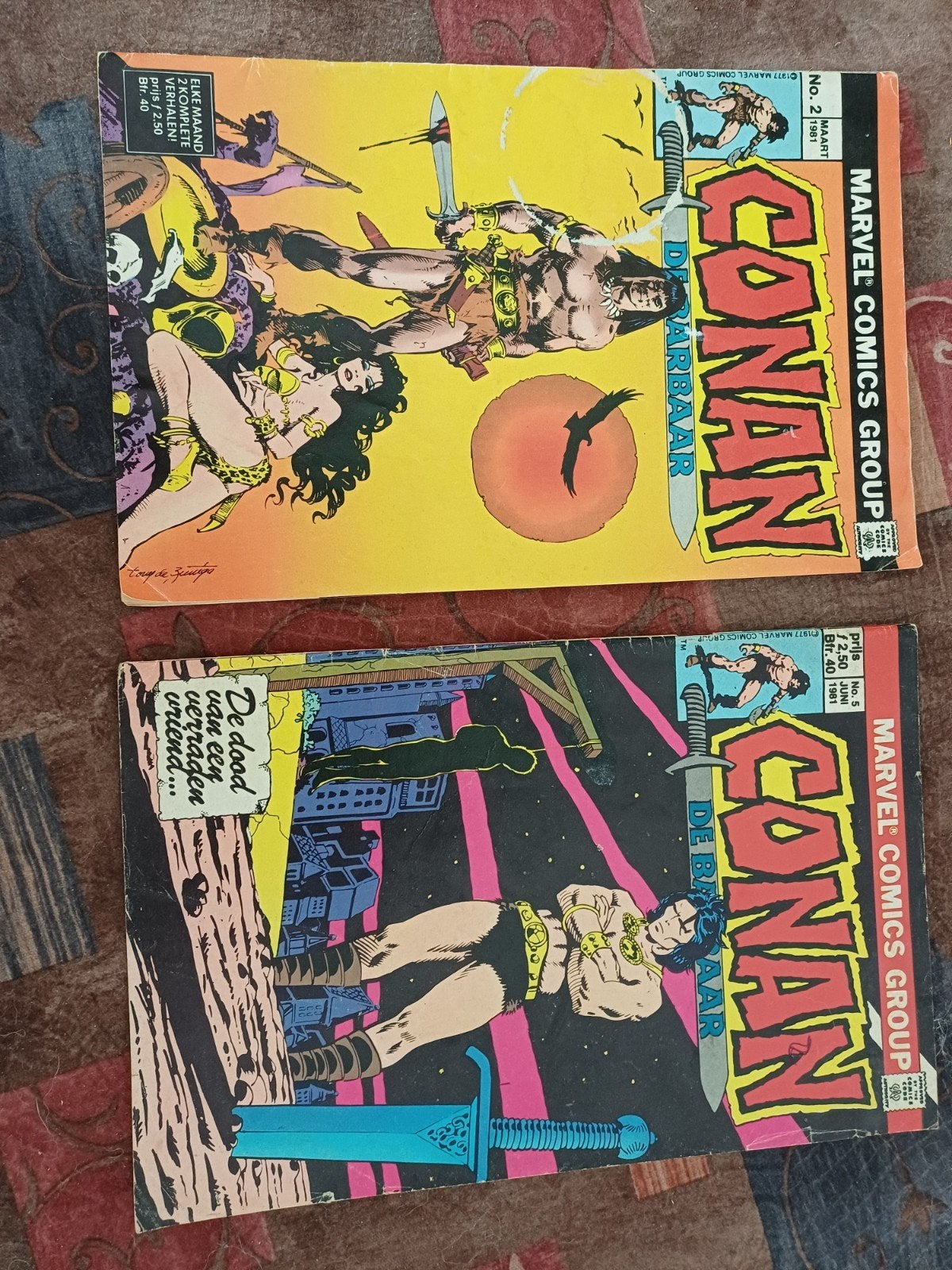 CONAN - Marvel comics, Eén stripboek, Ophalen of Verzenden, Gelezen