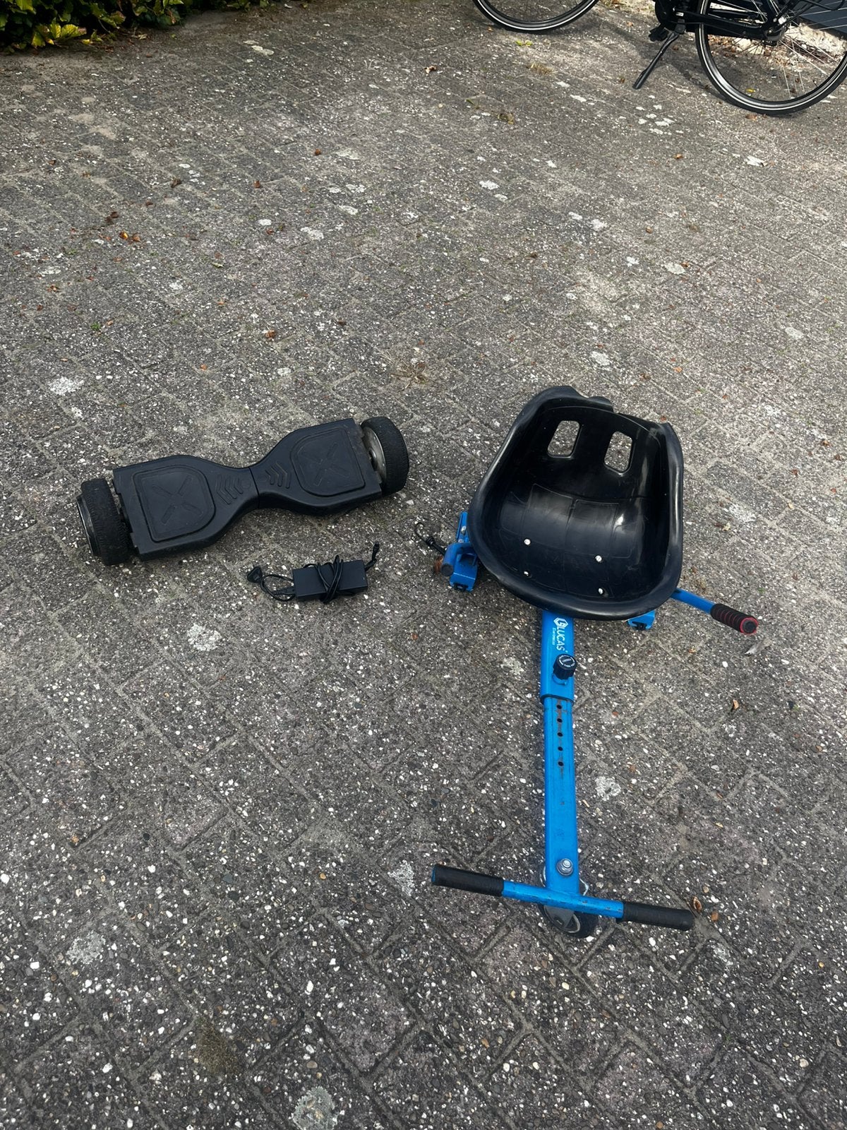 Hoverboard (met gratis stoeltje, zie beschrijving), Gebruikt