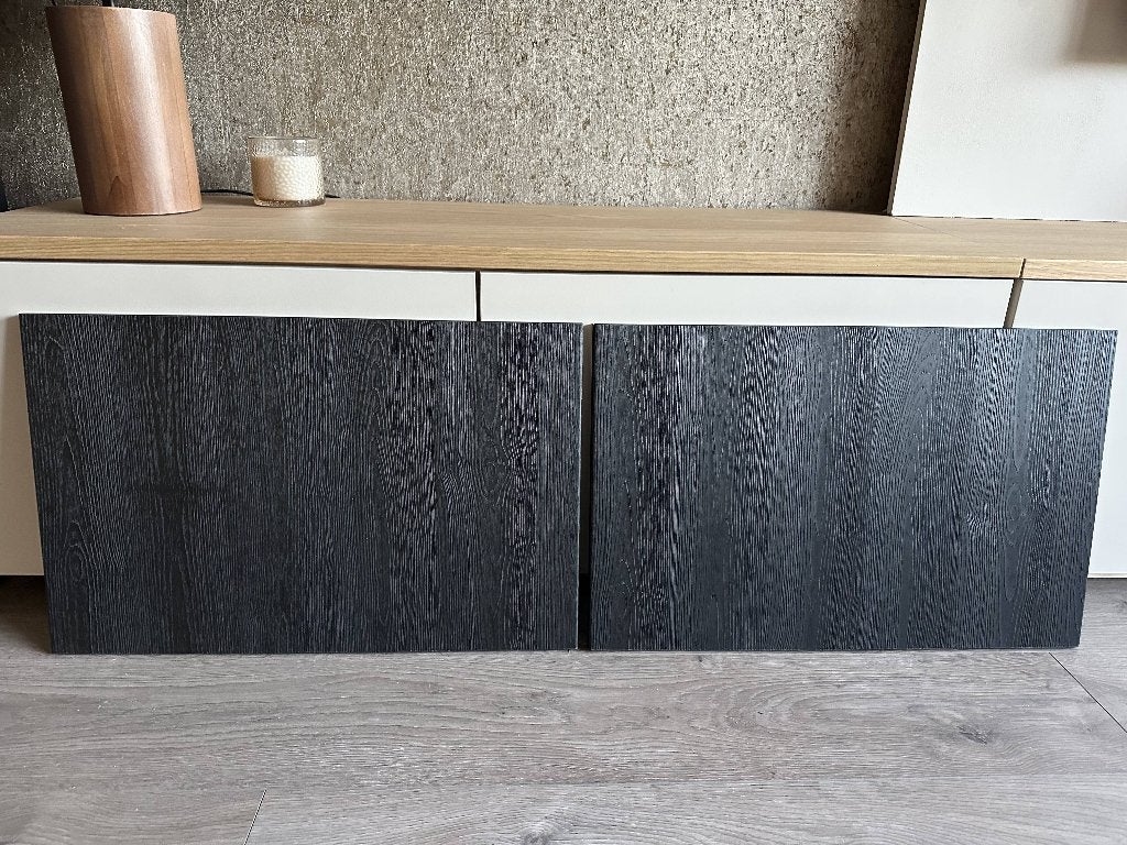 IKEA BESTÅ Timmerviken Lade (inc. geleiders) + 2 Deurtjes, Ophalen, Gebruikt, 50 tot 100 cm, Minder dan 100 cm