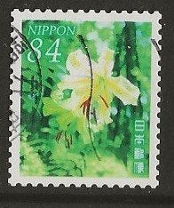 Japan 205, orchidee voor monty, Verzenden, Gestempeld, Oost-Azië