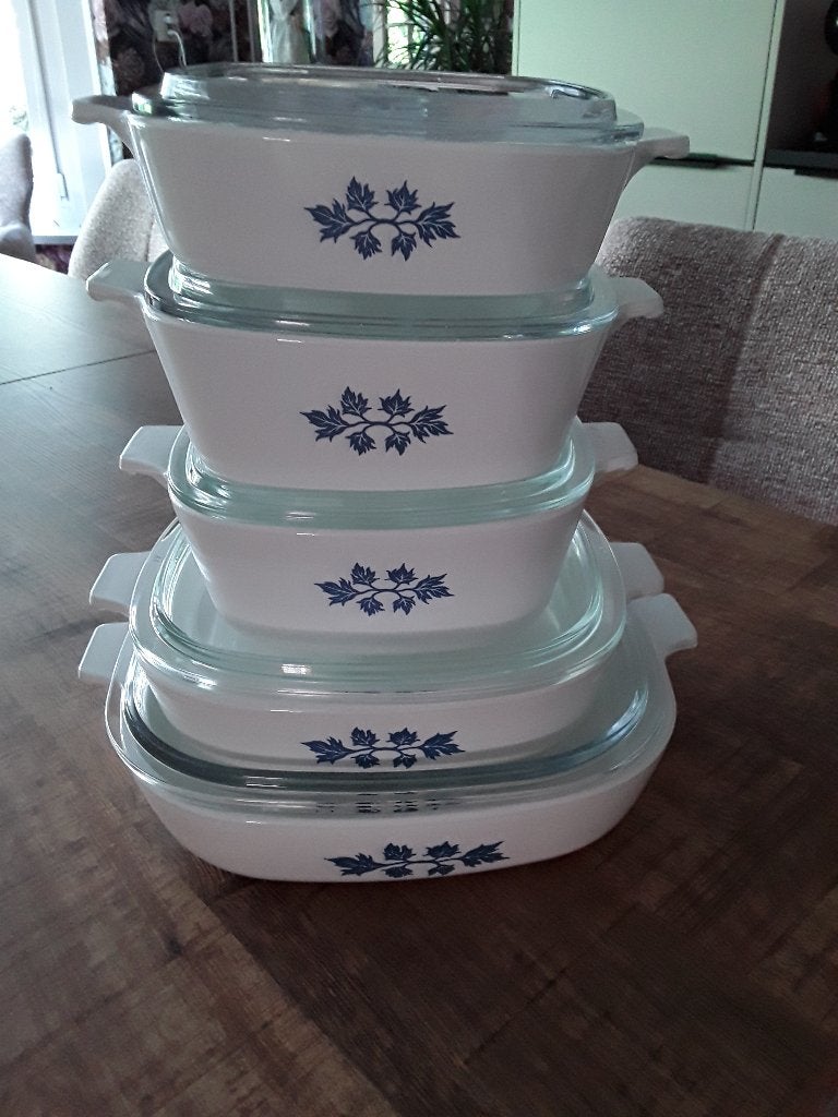 pyroflam. vintage pyroflam ovenschalen, Huis en Inrichting, Keuken | Potten en Pannen, Zo goed als nieuw, Overige typen, Overige materialen