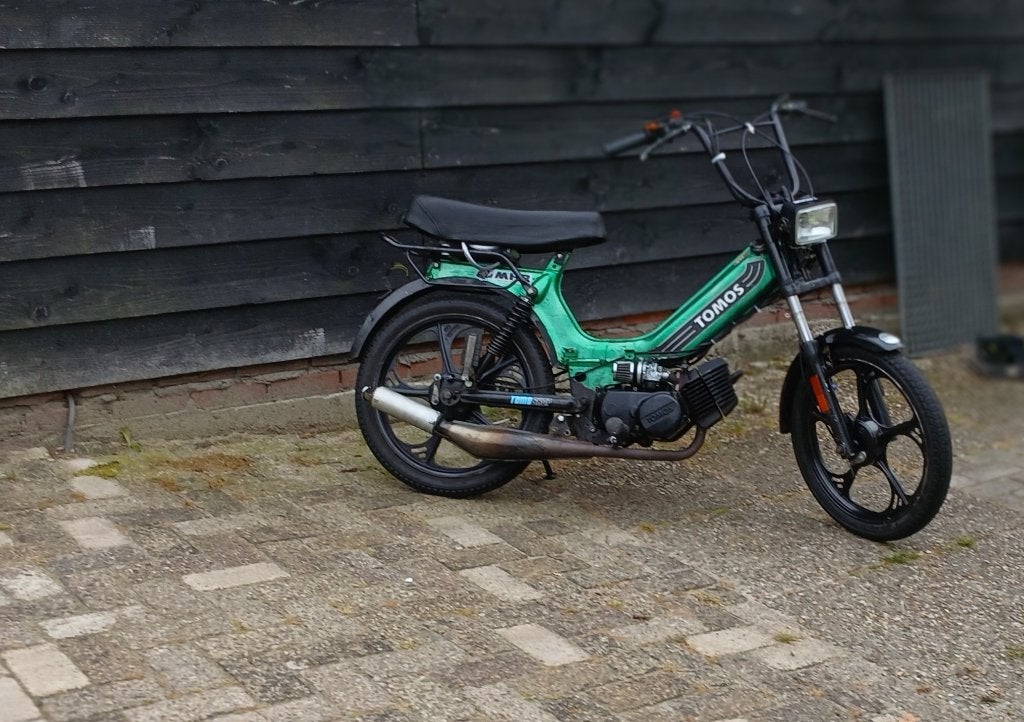 Tomos 50cc bewerkt, Ophalen, Gebruikt, Maximaal 45 km/u, 2 versnellingen