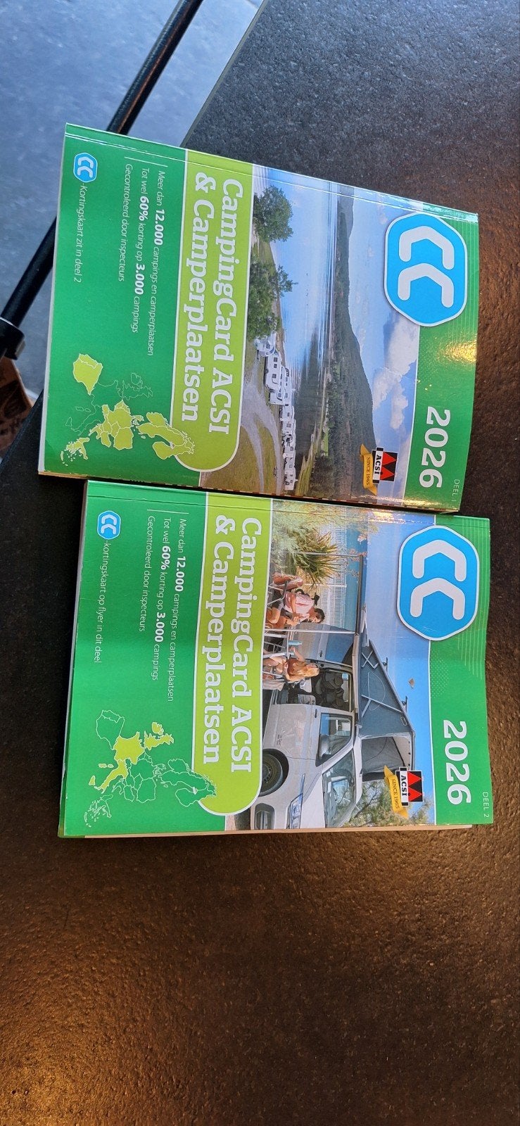 2 camperplaatsen boeken deel 1 en 2 2026, Ophalen, Europa, Overige merken