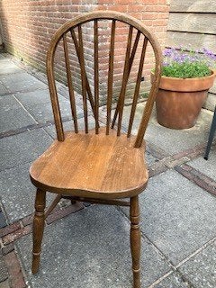 antieke windsor stoel, Ophalen