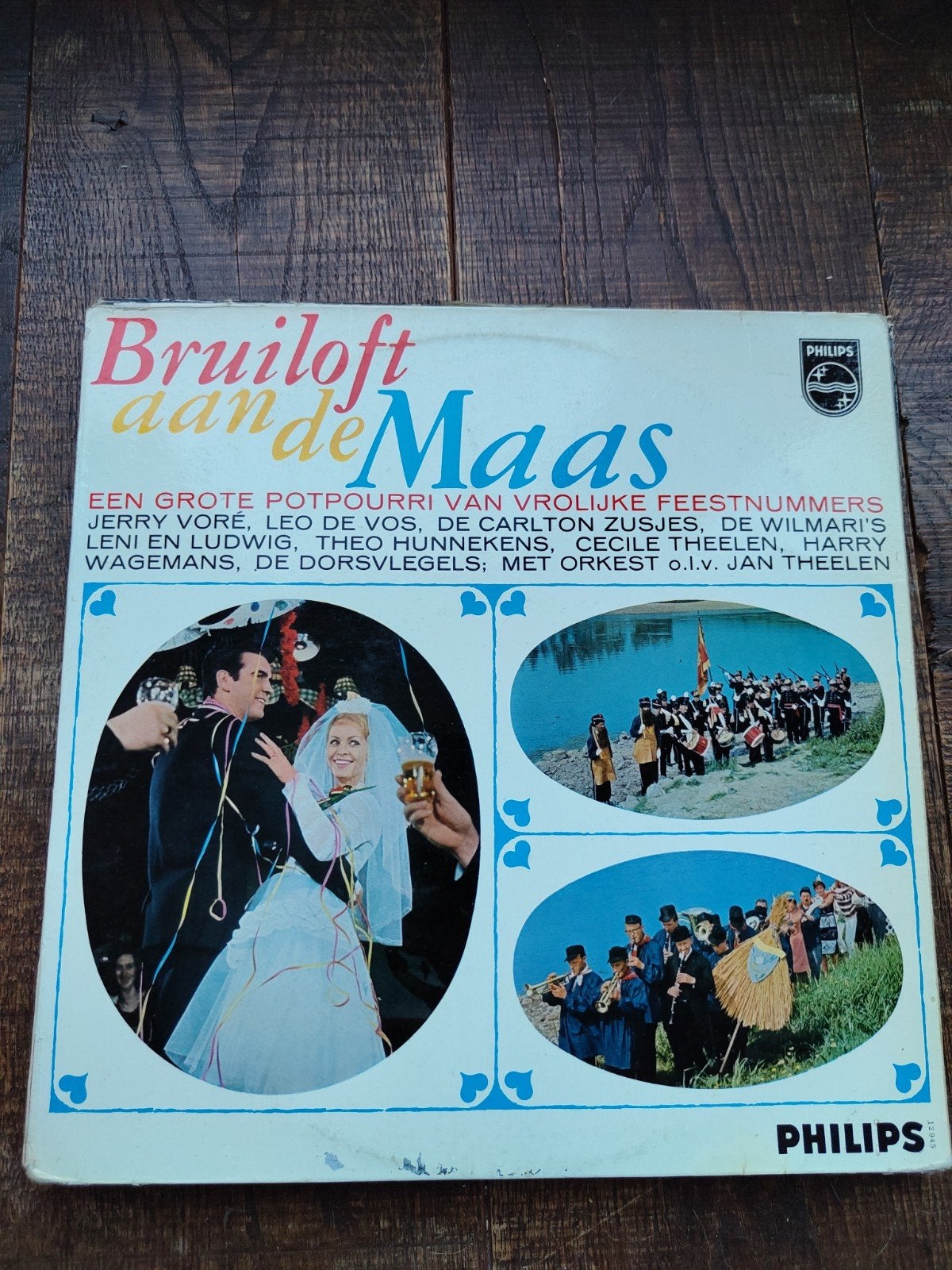 Bruiloft aan de Maas - Vrolijke Feestnummers LP, LP, Gebruikt, Overige genres, Ophalen of Verzenden