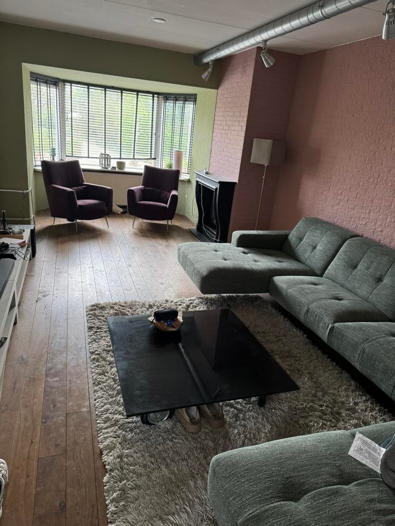 Massief eiken vloer 2cm dik! Ca 50 m2, Gebruikt, Bruin, 75 m² of meer, Eiken massief
