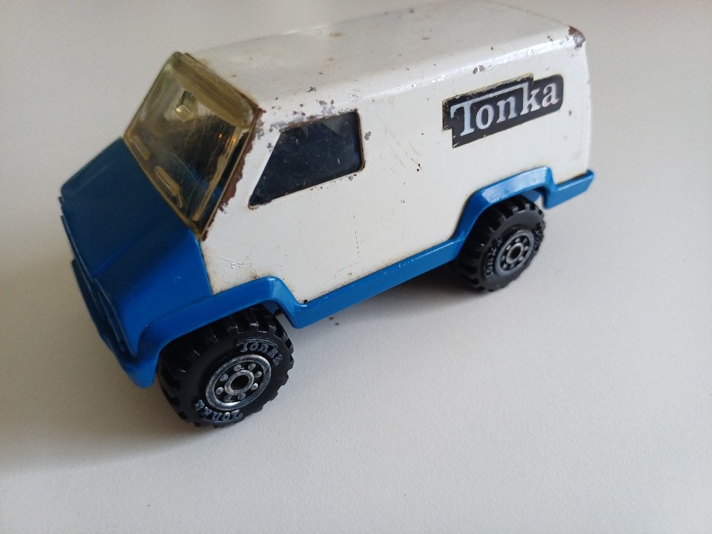 Vintage tonka bestelbus in gebruikt staat, Ophalen of Verzenden, Gebruikt, Auto
