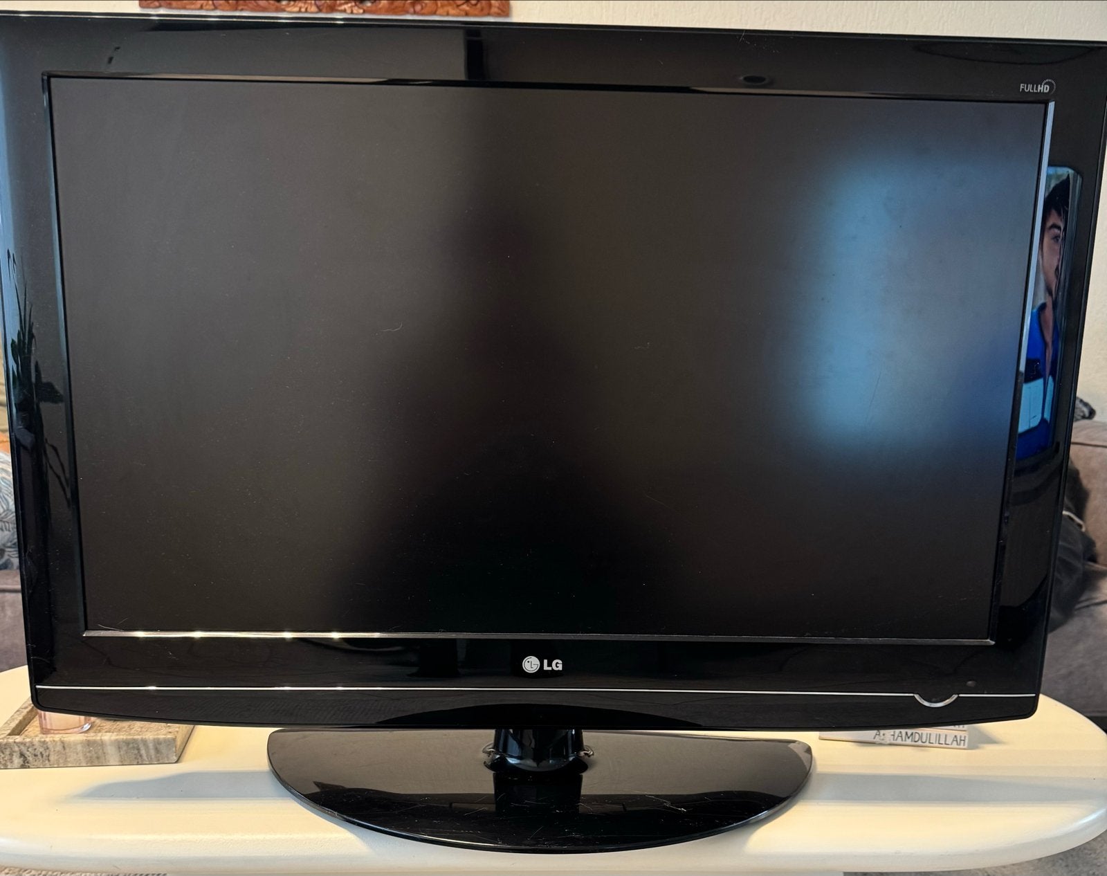LG Full HD TV met Lenovo Thinkpad P1 laptop, Ophalen, 50 Hz, LG, Gebruikt