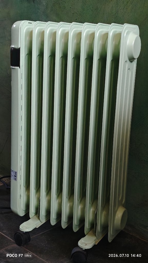 2000 w elektrische kachel, Ophalen, Oliekachel, Elektrisch, Zo goed als nieuw