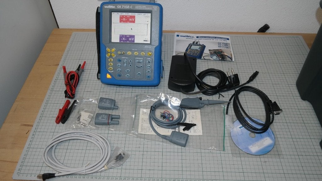Metrix OX 7102-C digital Storage Oscilloscope oscilloscoop, Ophalen of Verzenden, Zo goed als nieuw, Chauvin Arnoux / Metrix Export