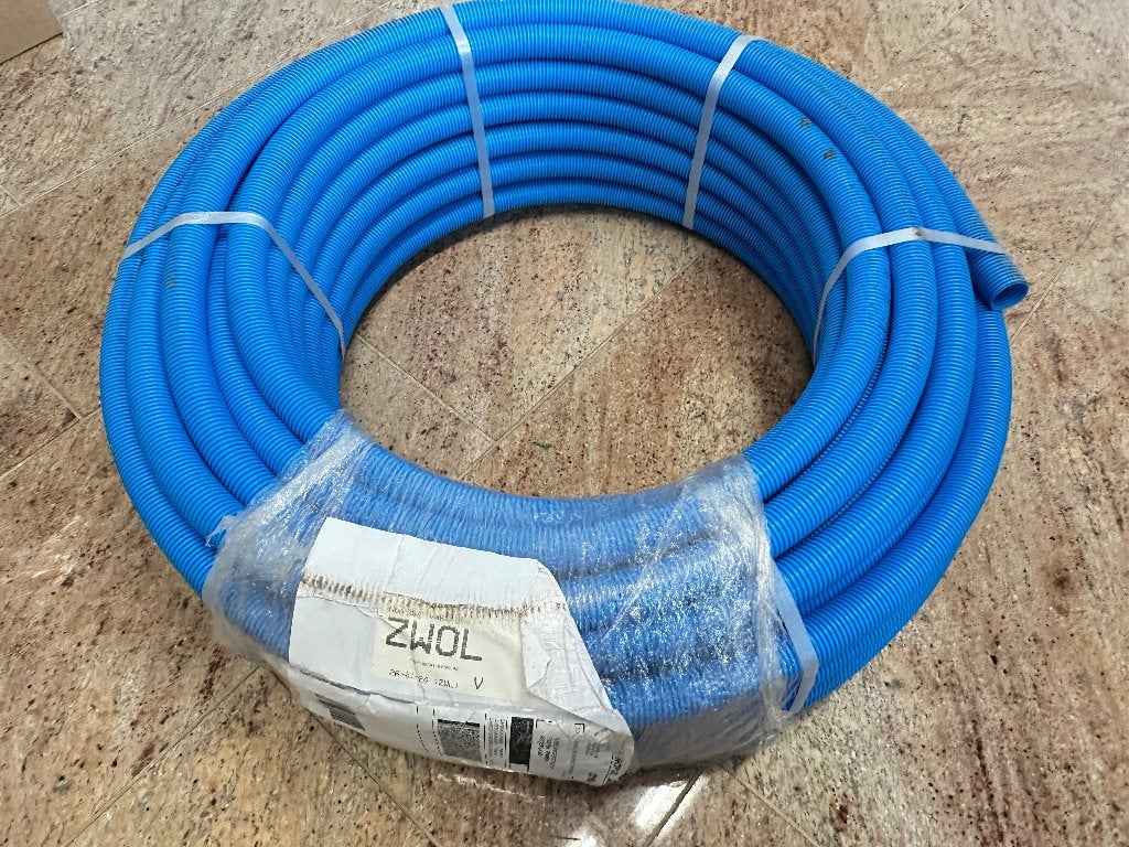 Henco Pex/alu 20x2,0 50m blauw, Doe-het-zelf en Verbouw, Ophalen, Nieuw