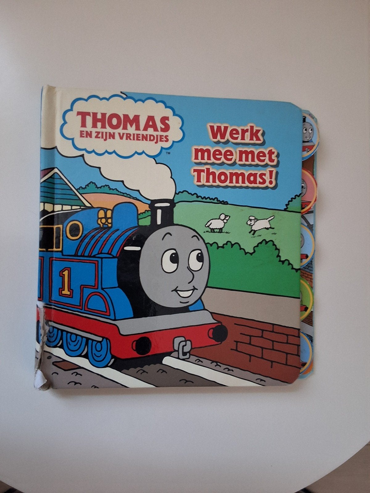 Thomas de Trein: Werk mee met Thomas! (Uitklapboek), Boeken, Gelezen, Ophalen of Verzenden, 2 tot 3 jaar, Uitklap-, Voel- of Ontdekboek