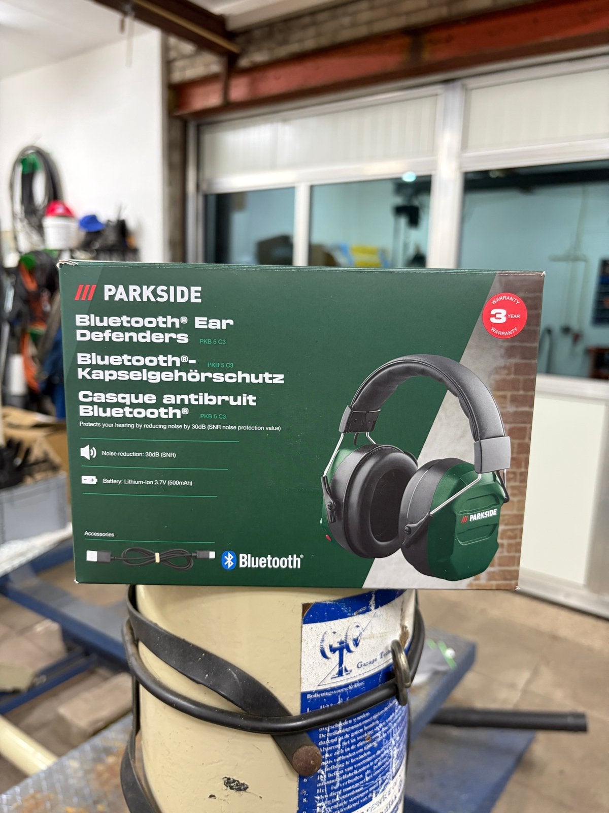 Parkside Bluetooth Gehoorbescherming - Nieuw in doos, Ophalen of Verzenden, Bluetooth, Nieuw