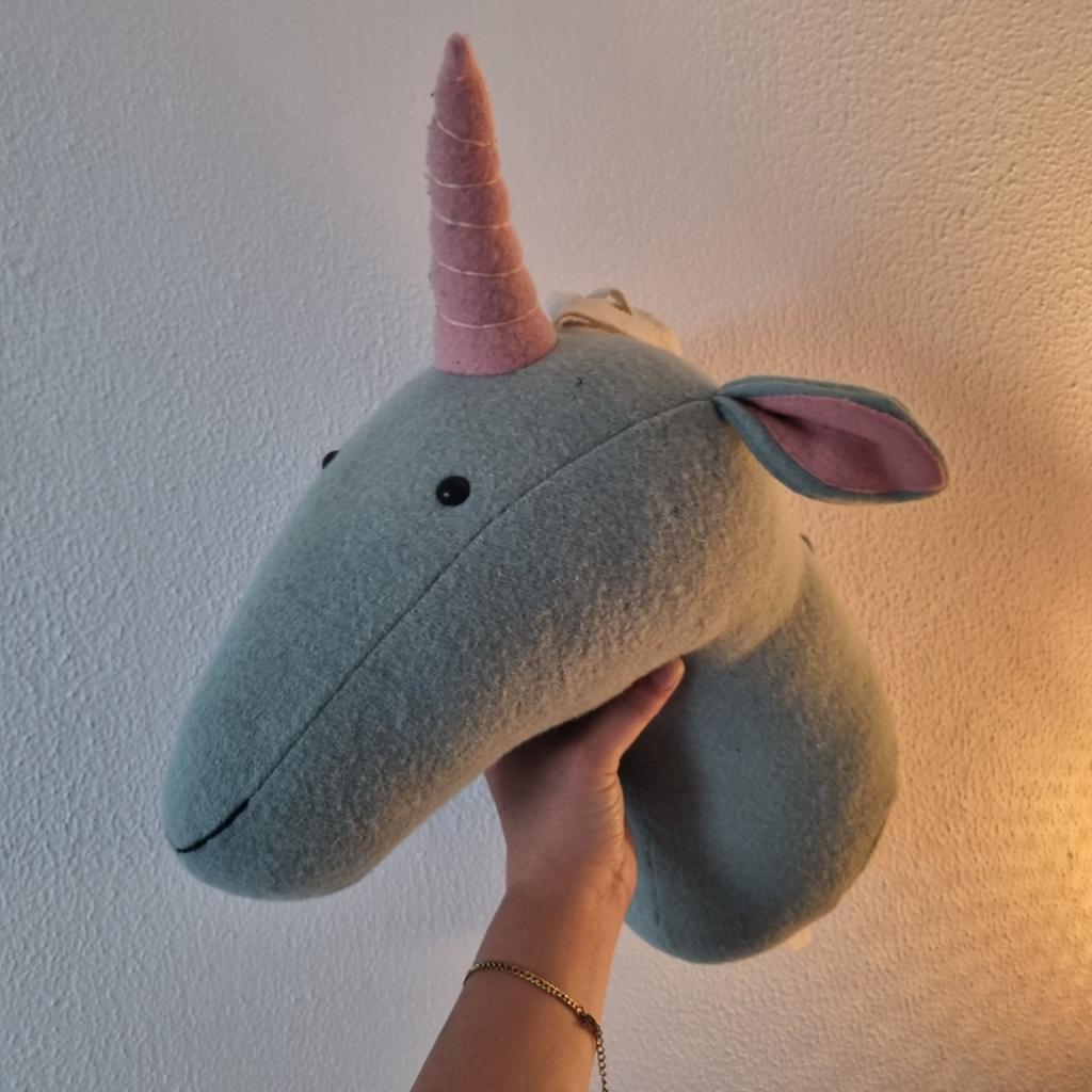 Kidsdepot Eenhoorn Muurdecoratie - Zacht en Speels, Ophalen of Verzenden, Zo goed als nieuw, Wanddecoratie