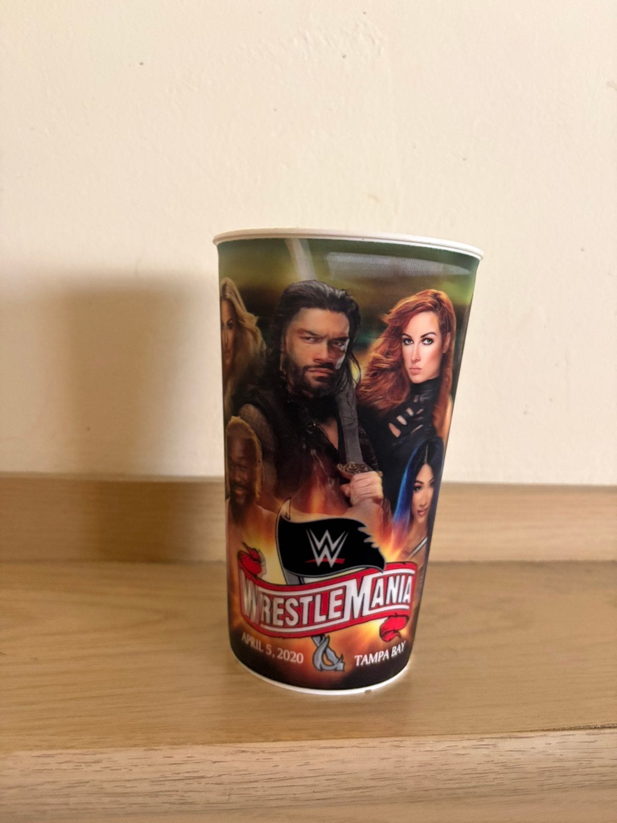 WrestleMania 36 Beker - WWE Verzamelobject, Verzamelen, Ophalen of Verzenden, Zo goed als nieuw