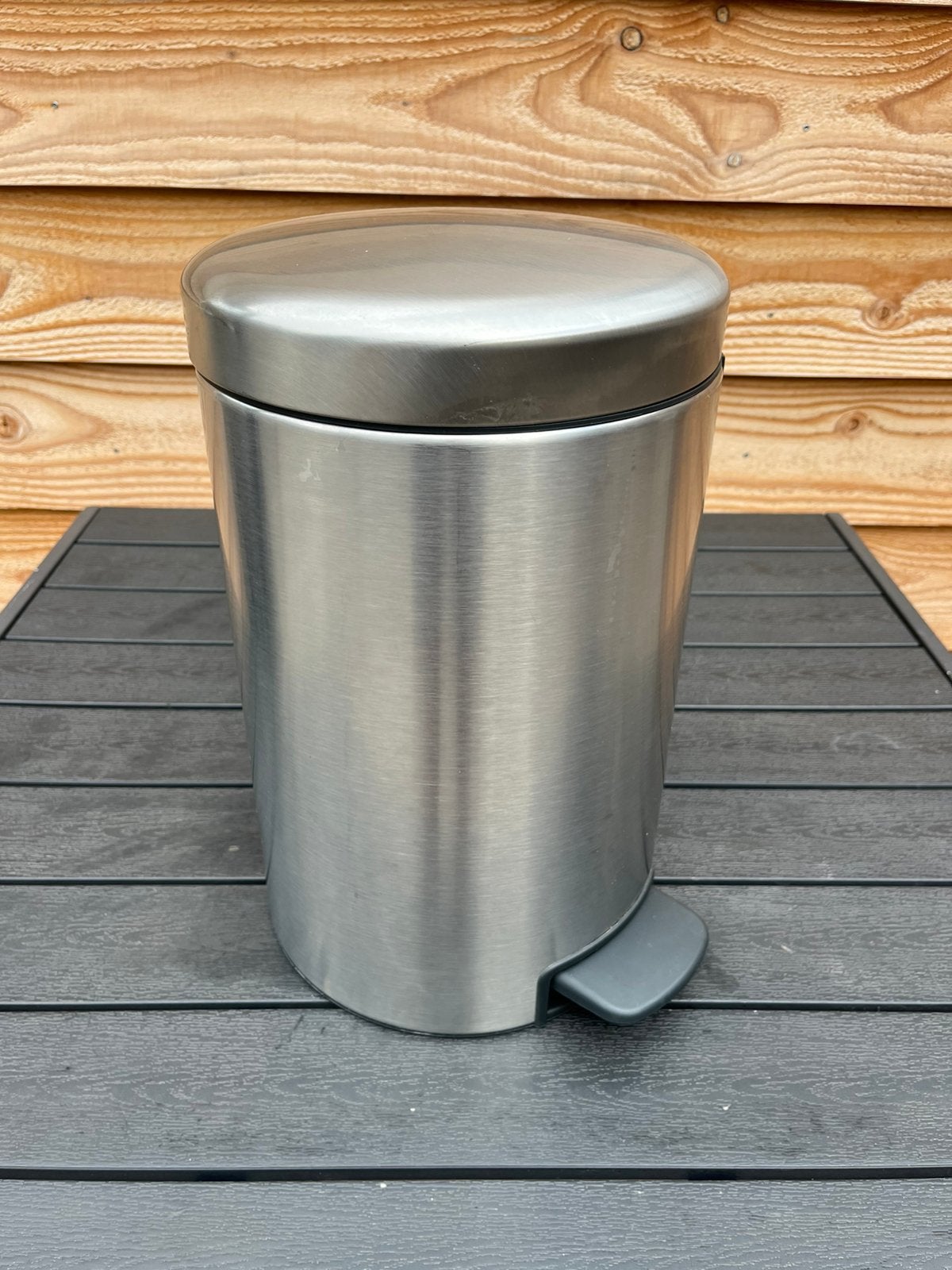 Nieuw Brabantia 12 liter prullenbak Matt Steel, Met pedaal, Nieuw, Ophalen of Verzenden, Rvs