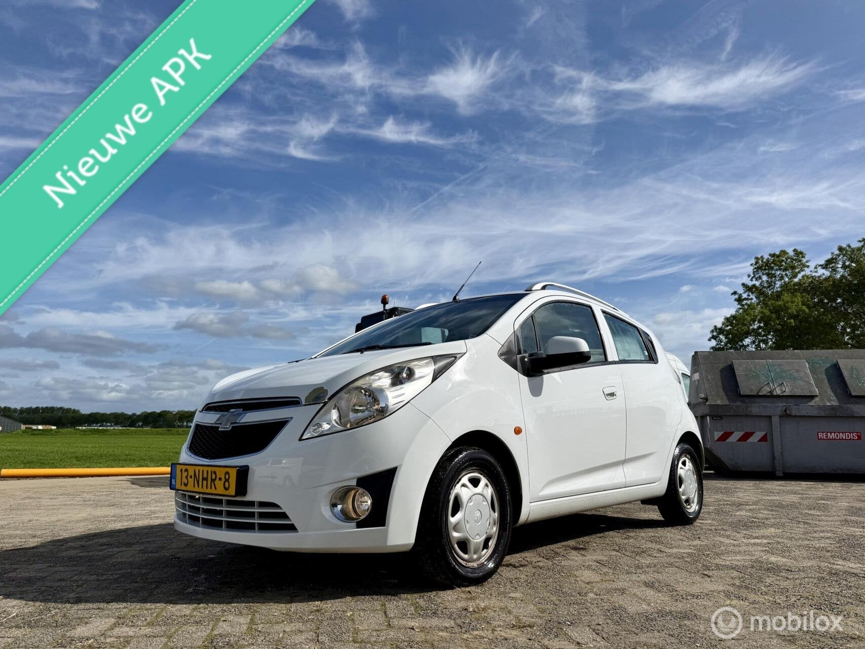 Chevrolet Spark 1.0 16V LS, BJ 2010, APK Okt 2027, Airco, Auto's, Voorwielaandrijving, Gebruikt, 4 cilinders, Origineel Nederlands