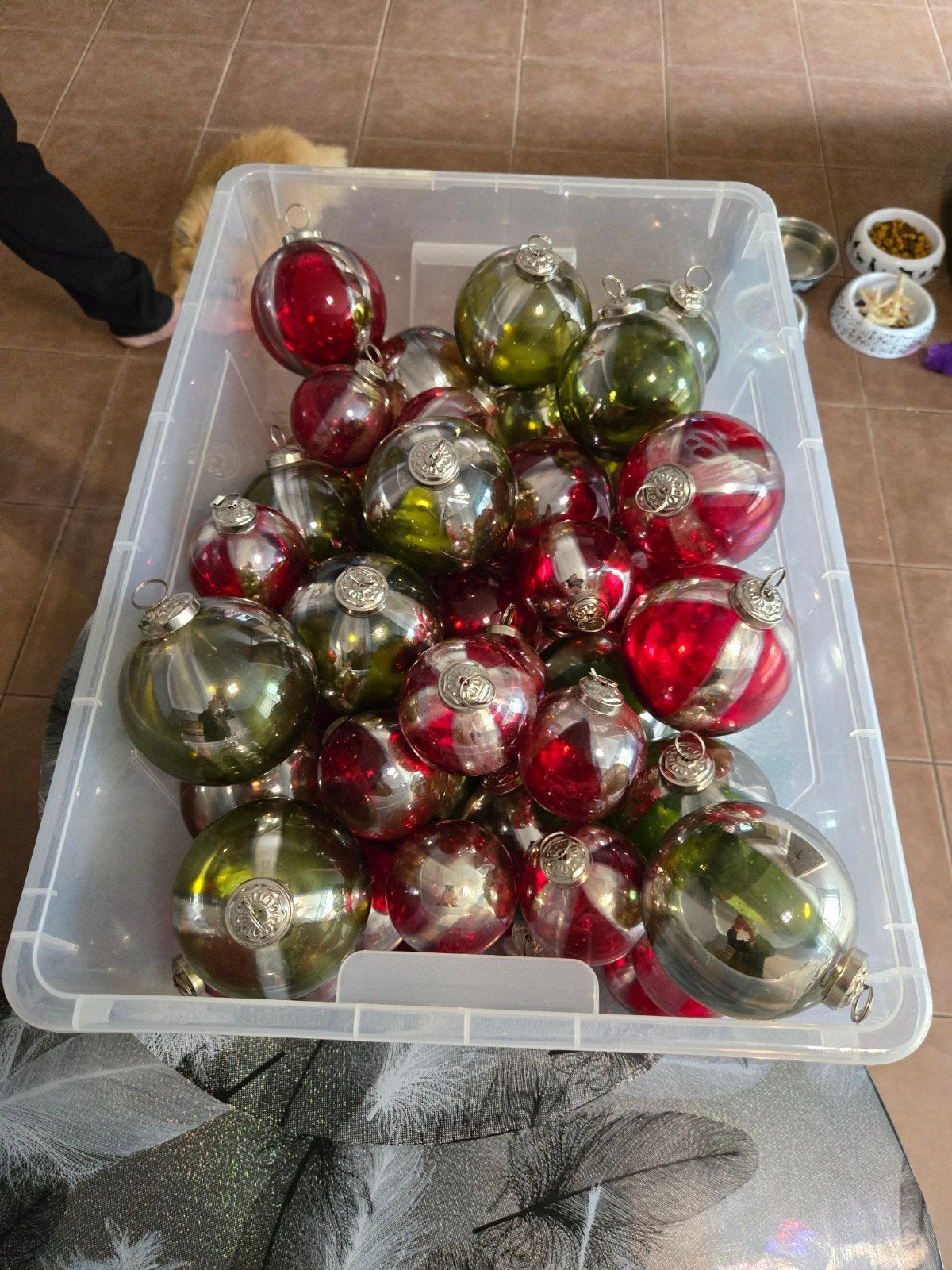 kerstballen en karsten verschillende lengtes, Diversen, Ophalen