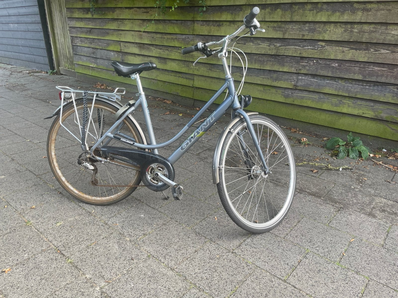 Stationsfiets Giant dames fiets mt 47, Ophalen, Gebruikt, 47 tot 50 cm, Versnellingen