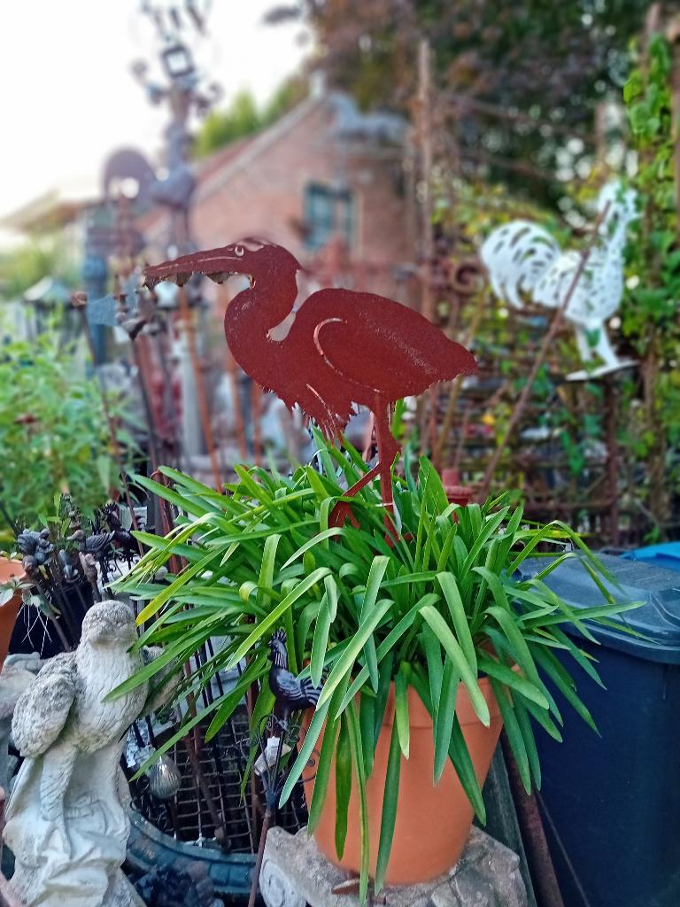 Brons-kleurige gans ganzen Ook: "De Evenaar" Eemnes, Tuin en Terras, Tuinbeelden, Ophalen, Nieuw