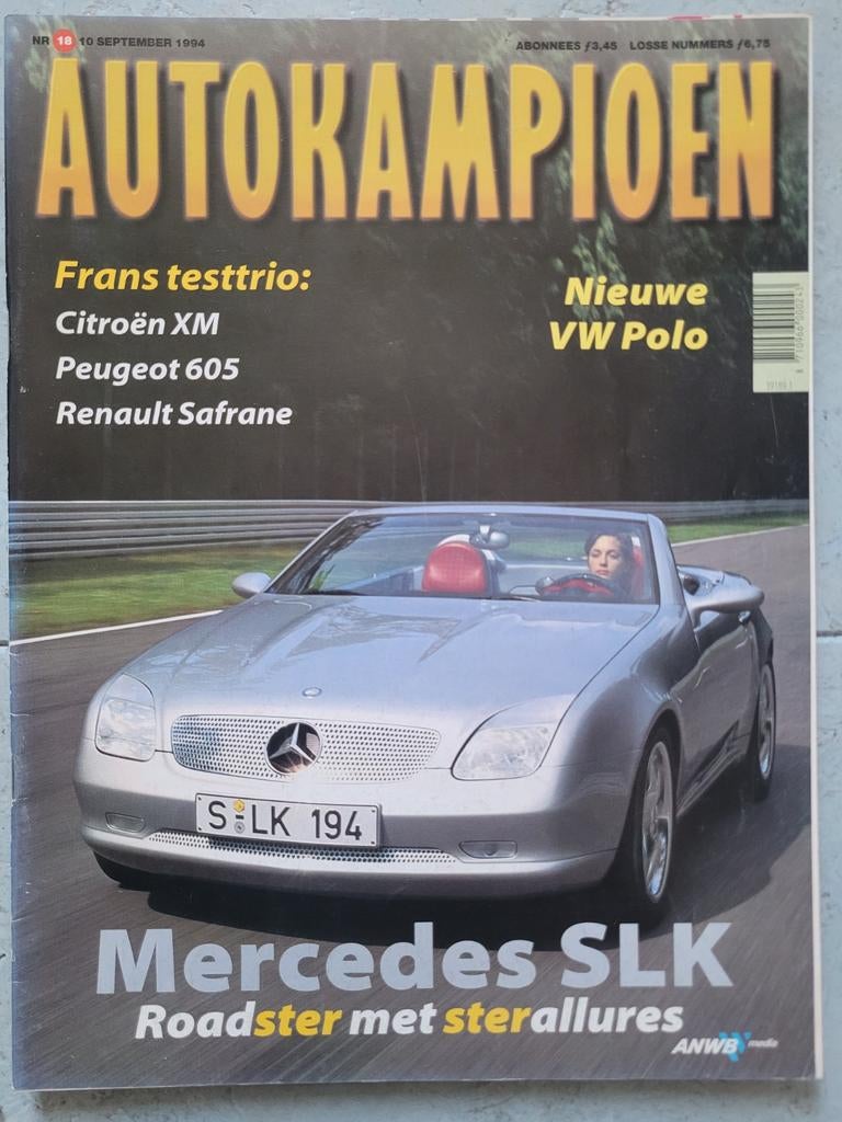 Autokampioen nr 18 van 1994, Ophalen of Verzenden, Gelezen, Algemeen